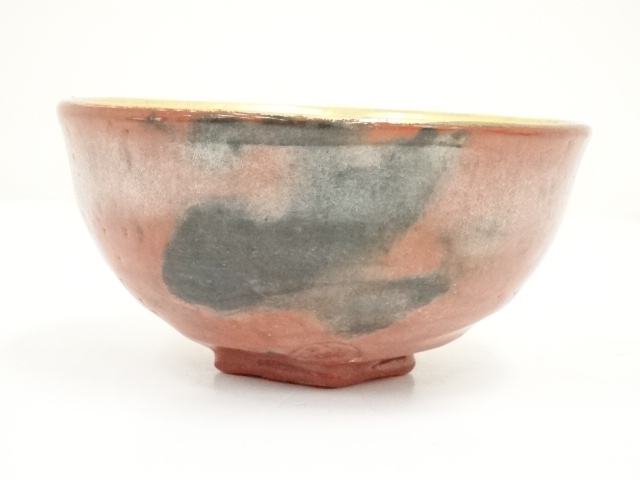 道具 ] - 道具 京焼 寿峰造 赤楽嶋台茶碗（共箱） | ネットショップ圭